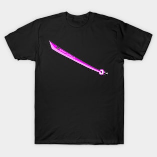 Katana with Blank Text, v. Code Magenta Pink T-Shirt